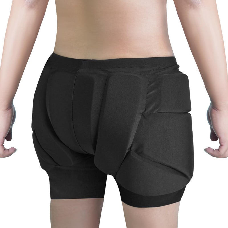 AIDY-PRO Snowboard Padded Shorts Impact Shorts for Snowboarding, Hip and Butt Pads for Skating, Snowboard Butt Pad for Kids Adult - Image 4